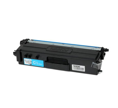 Retail packaging box of the genuine Brother TN-456C cyan high yield toner cartridge.