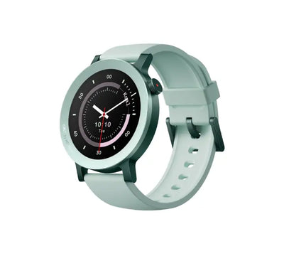 CMF by Nothing Watch 3 Pro smartwatch in Light Green, featuring a premium aluminum frame, a vibrant 1.43-inch AMOLED display, and a matching light green silicone strap.