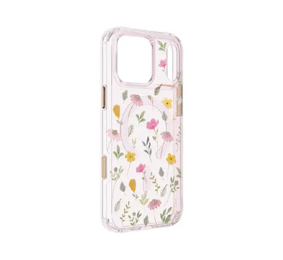 Coehl Evie MagSafe Case in Pink Blossom with petal curves for iPhone 18 Pro Max