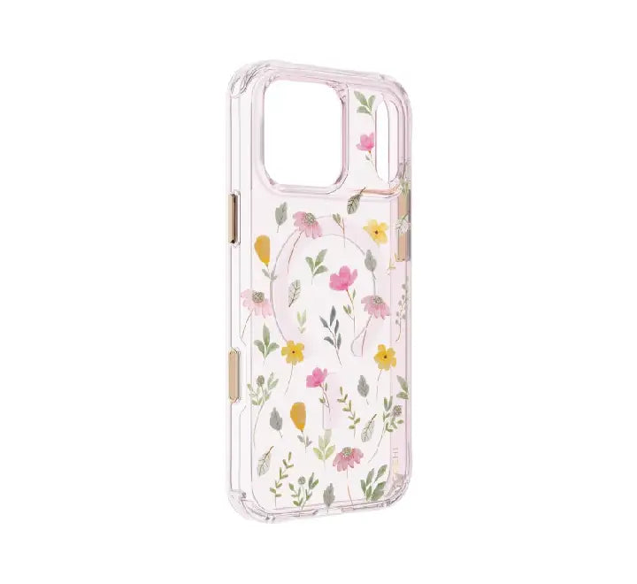 Coehl Evie MagSafe Case in Pink Blossom with petal curves for iPhone 18 Pro Max