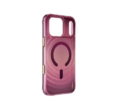 Coehl Véla MagSafe Case for iPhone 18 Series in Berry Haze and Iridescent finishes