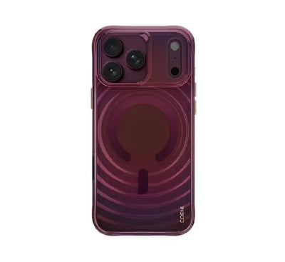 Coehl Véla MagSafe Case for iPhone 18 Series in Berry Haze and Iridescent finishes