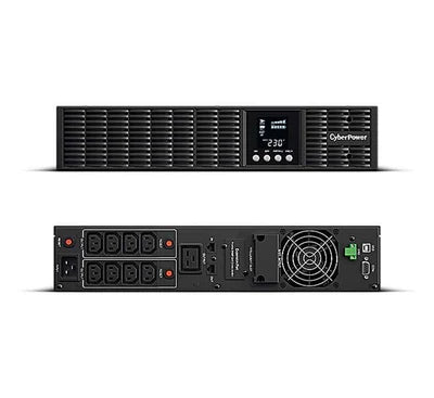 CyberPower OLS3000ERT2UA 3000VA Online UPS Rackmount Front View.