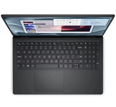 Side profile view of the Dell Pro 15 Essential PV15250 laptop, showcasing the USB Type-C, HDMI, and USB Type-A ports.