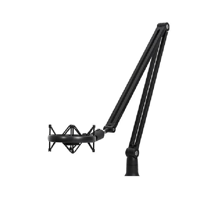 Fantech AC902 studio-grade microphone boom arm with built-in cable management and C-clamp mount.