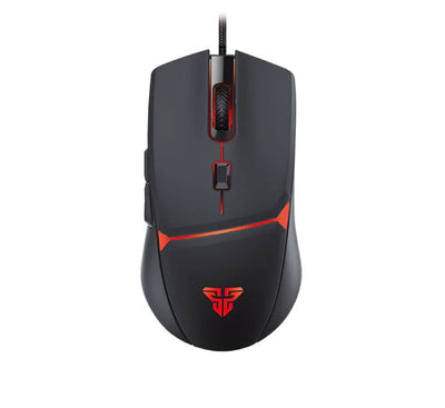 Side view of Fantech Crypto VX7 highlighting its 84g lightweight ergonomic design.