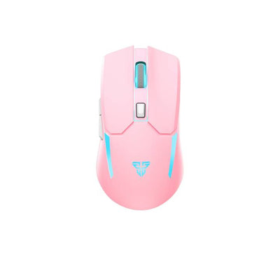 Front view of the Fantech Venom II WGC2 highlighting the Type-C charging port for wired mode use.