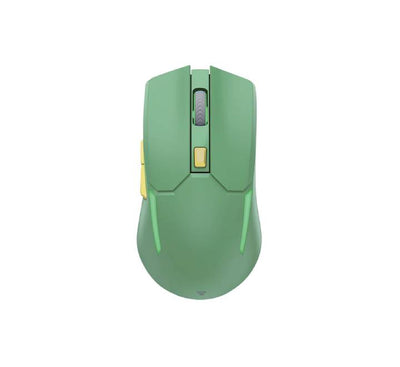 Front view of the Fantech Venom II WGC2 highlighting the Type-C charging port for wired mode use.