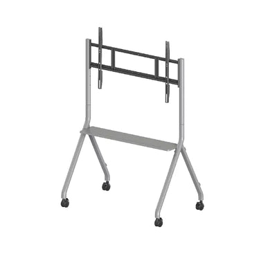 Hisense WH3315 heavy-duty mobile cart designed for 65 inch to 86 inch interactive displays in front view