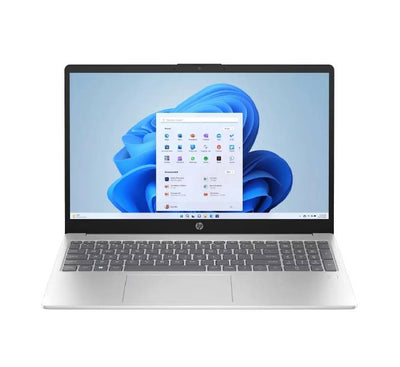 HP Notebook 15-fc0841au Silver closed lid view