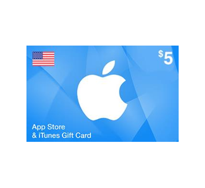 iTunes Gift Card $5 (US) (Key Activation via Email)