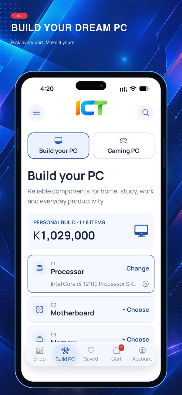 Build a PC step by step