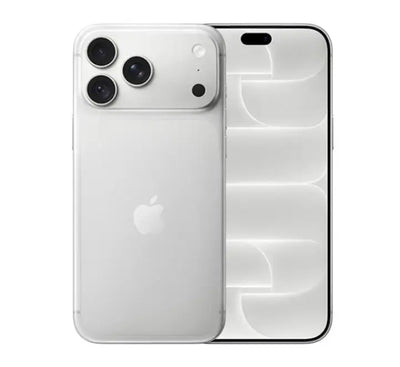 Apple iPhone 18 Pro Max dual SIM model in Silver titanium finish back camera view