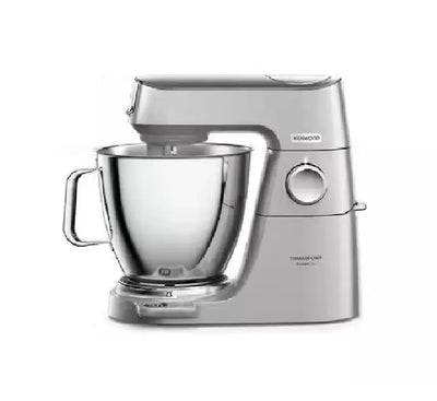 Kenwood Titanium Chef Baker XL silver stand mixer KVL85.004SI with 7L stainless steel bowl.
