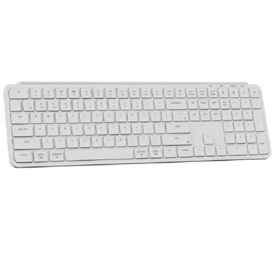 Side profile angle of the Keychron B6 Pro ultra-slim wireless keyboard