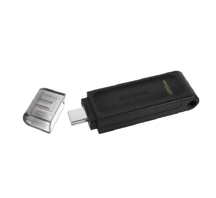 Kingston DataTraveler 70 128GB USB-C flash drive front view on ICT.com.mm