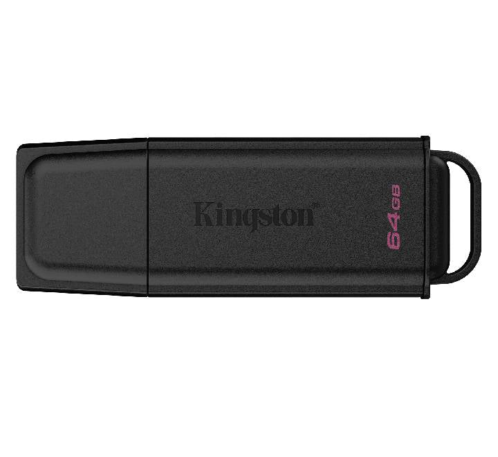 Kingston DTXG2 64GB USB flash drive connected to a desktop computer port