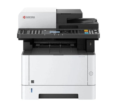 Kyocera ECOSYS M2540dn 40ppm black and white laser MFP with automatic document feeder.