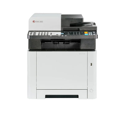Kyocera ECOSYS MA2100cfx color laser multi-functional printer for small offices.