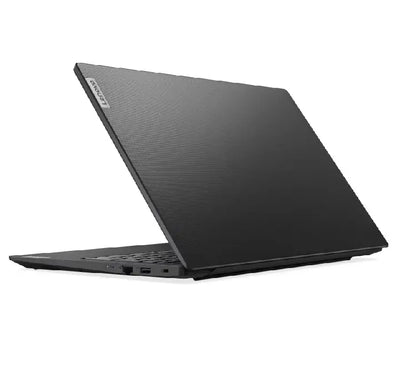 Side view of the Lenovo V15 G4 IRH showing Ethernet (RJ-45), HDMI, and USB-C ports.