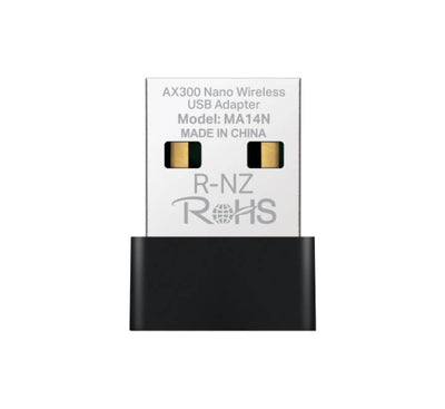 MERCUSYS MA14N AX300 Wi-Fi 6 nano USB adapter front view