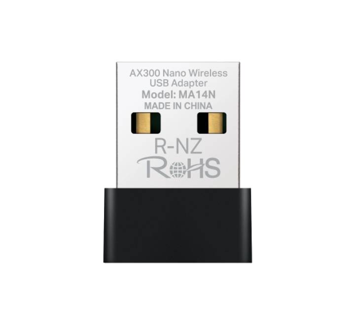 MERCUSYS MA14N AX300 Wi-Fi 6 nano USB adapter front view