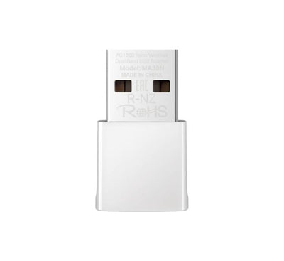Mercusys MA30N AC1300 Nano Wireless Dual Band USB Adapter front view