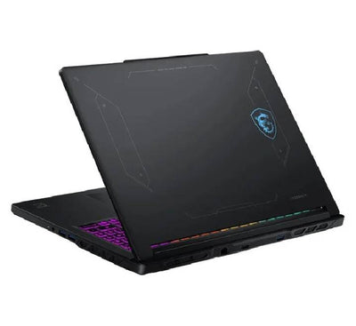 Angled view of the MSI Crosshair 16 HX highlighting its 16-inch QHD+ 240Hz high-refresh-rate display.