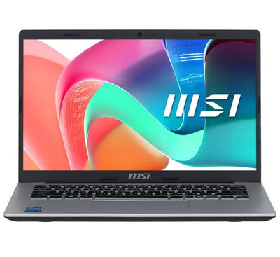 MSI Modern 14 F13MG-843TH 14-inch laptop in Urban Silver front view