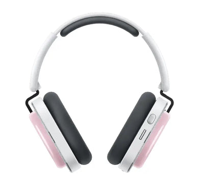 Nothing Headphone (a) wireless over-ear headphones in striking pastel Pink featuring ultra-soft matching ear cushions.