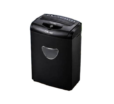 Front view of the Oliver Tech CD218P 10-Sheet Small Office Paper Shredder.