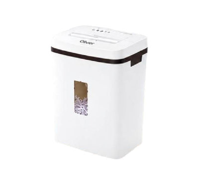 Front view of the Oliver Tech Q3 Medium Office Paper Shredder