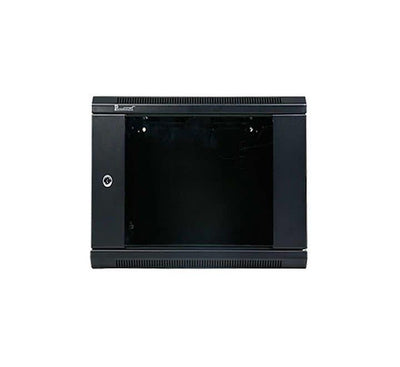 Paramount 12U wall mount server cabinet with tempered glass front door