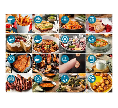Monitoring cooking food through the transparent window on Philips NA331/00 air fryer