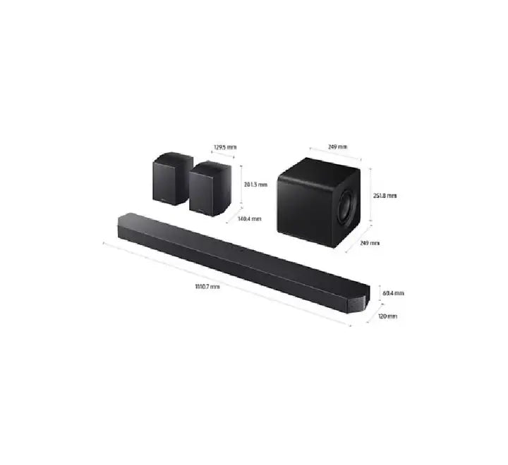 Samsung HW-Q930F/XT 9.1.4ch Wireless Dolby Atmos Spacefit Sound Pro (2025)