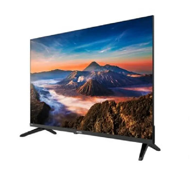 Side input connectivity ports including HDMI, USB, and LAN on Sharp 32-inch Google TV