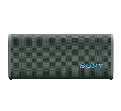 Sony ULT FIELD 3 wireless portable Bluetooth speaker in sleek black, showing front grille and iconic Sony logo on a white studio background.