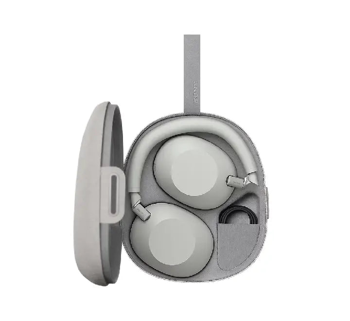 Sony WH-1000XM6 Midnight Silver Wireless Headphones — studio-quality sound with AI-enhanced voice pickup.