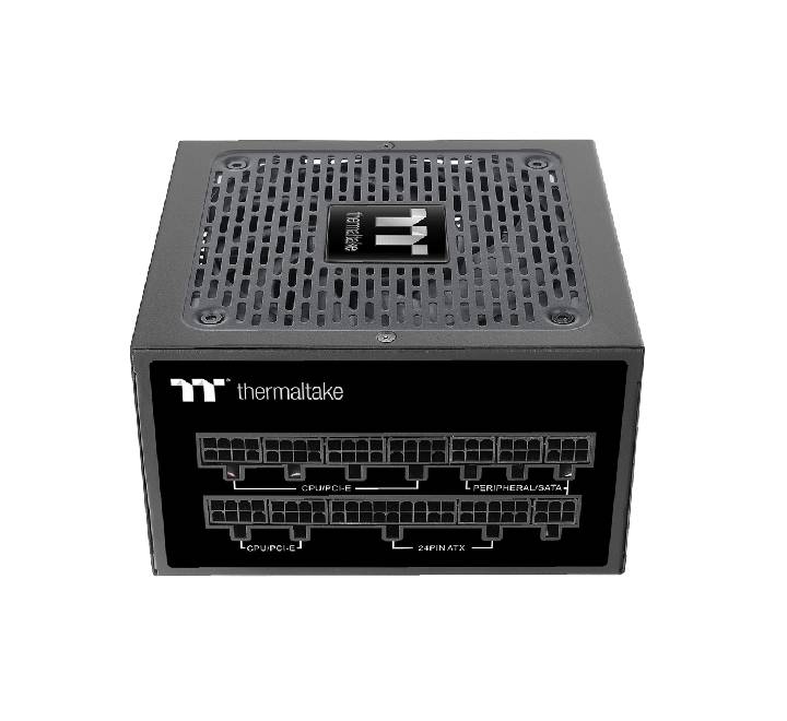 Fully modular connector panel of Thermaltake Toughpower 1200W Platinum PSU with native PCIe Gen 5.1 12V-2x6 port