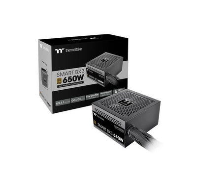 Thermaltake Smart BX3 650W non-modular flat black cable set