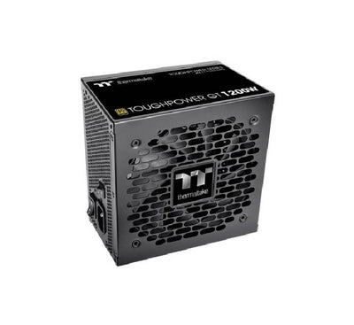 Fully modular connection panel on the Thermaltake Toughpower 1200W Gold power supply unit