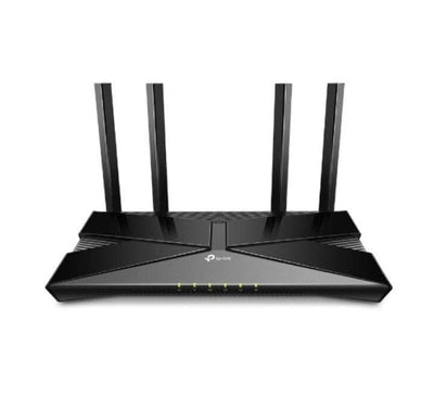 TP-Link Archer AX10 AX1500 Dual-Band Wi-Fi 6 Router with 4 antennas.