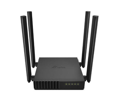 TP-Link Archer C54 AC1200 dual-band Wi-Fi router with 4 external high-gain antennas