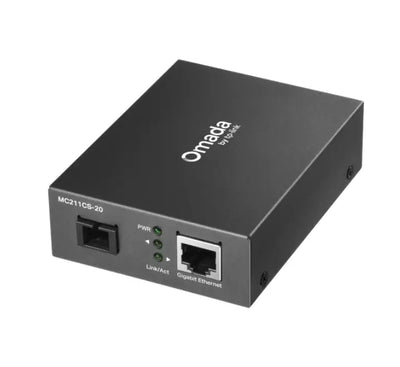 TP-Link MC211CS-20 Omada Gigabit WDM Media Converter | 20km Range