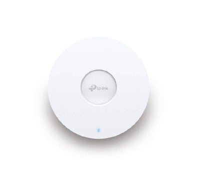Front view of the TP-Link Omada EAP772 BE11000 Tri-Band Wi-Fi 7 Ceiling Mount Access Point.