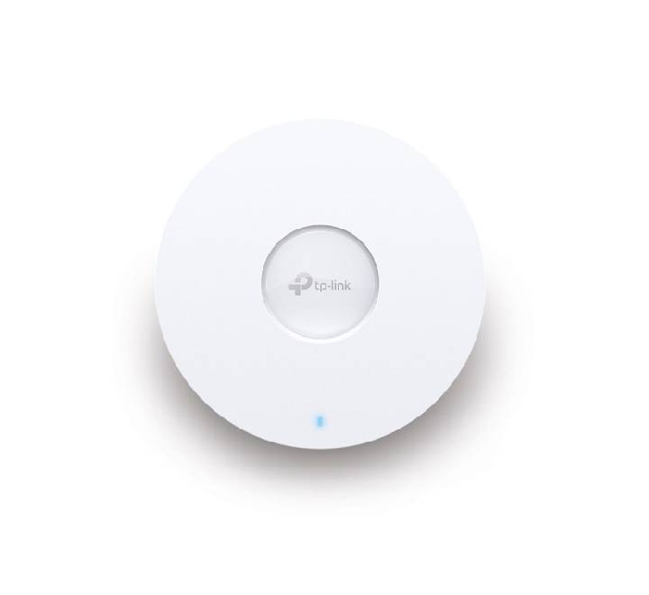 Front view of the TP-Link Omada EAP772 BE11000 Tri-Band Wi-Fi 7 Ceiling Mount Access Point.