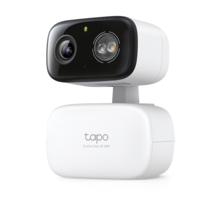 TP-Link Tapo C216 2K 3MP indoor outdoor pan tilt security Wi-Fi camera in white