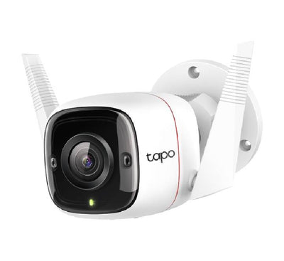 TP-Link Tapo C310 3MP outdoor security camera with dual antennas front view