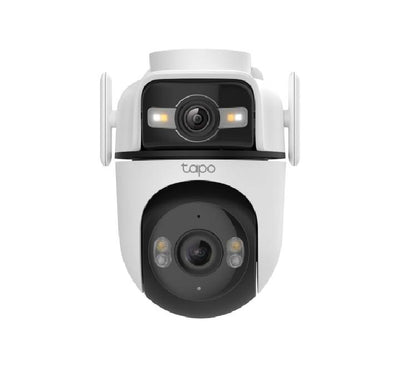 TP-Link Tapo C545D dual lens outdoor security camera front view