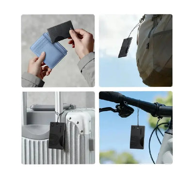 iPhone displaying Apple Find My map interface tracking UGREEN FineTrack Finder Slim 2